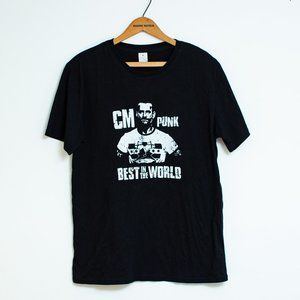 CM Punk "Best in the world" Wrestling T-shirt Size M
